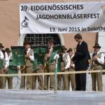 13.06.2015 - Eidgenössisches Jagdhornbläsertreffen Solothurn 2. Rang