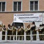 13.06.2015 - Eidgenössisches Jagdhornbläsertreffen Solothurn 2. Rang